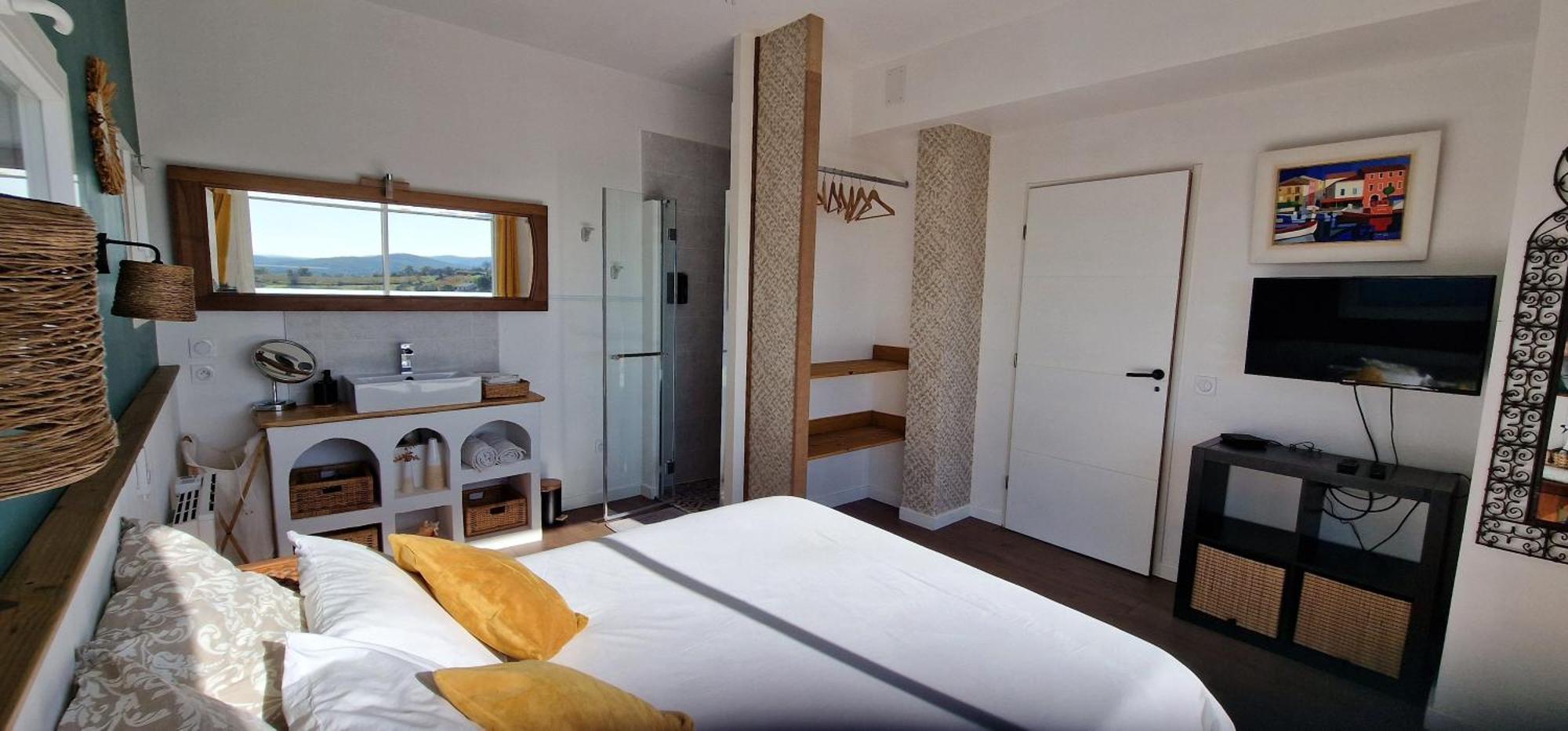 Reve D'Escapade Chambre Avec Vue Sublime Sur Les Cevennes Ardechoises 巴尔雅克 外观 照片